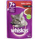 Ração Úmida Whiskas Sachê Carne Jelly para Gatos Adultos Sênior 7 + Anos