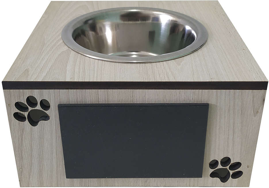 Comedouro Lousa Individual Tokai para Cães e Gatos - Tam. G