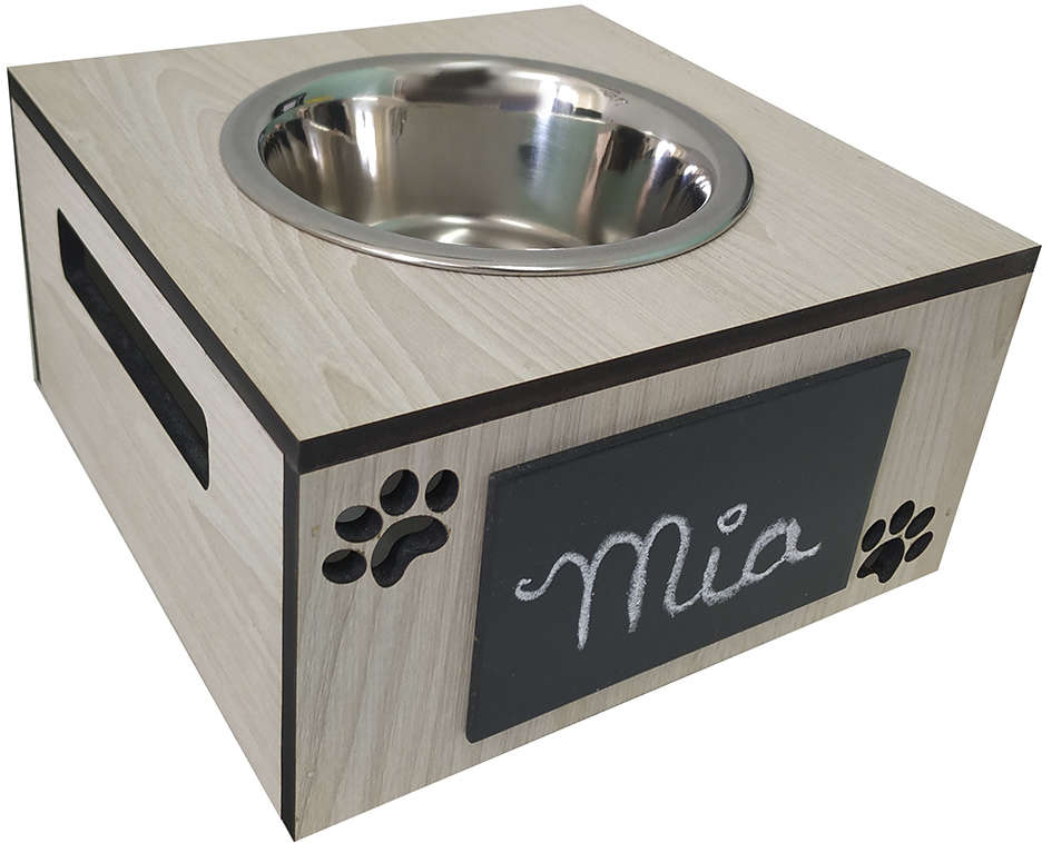 Comedouro Lousa Individual Tokai para Cães e Gatos - Tam. G