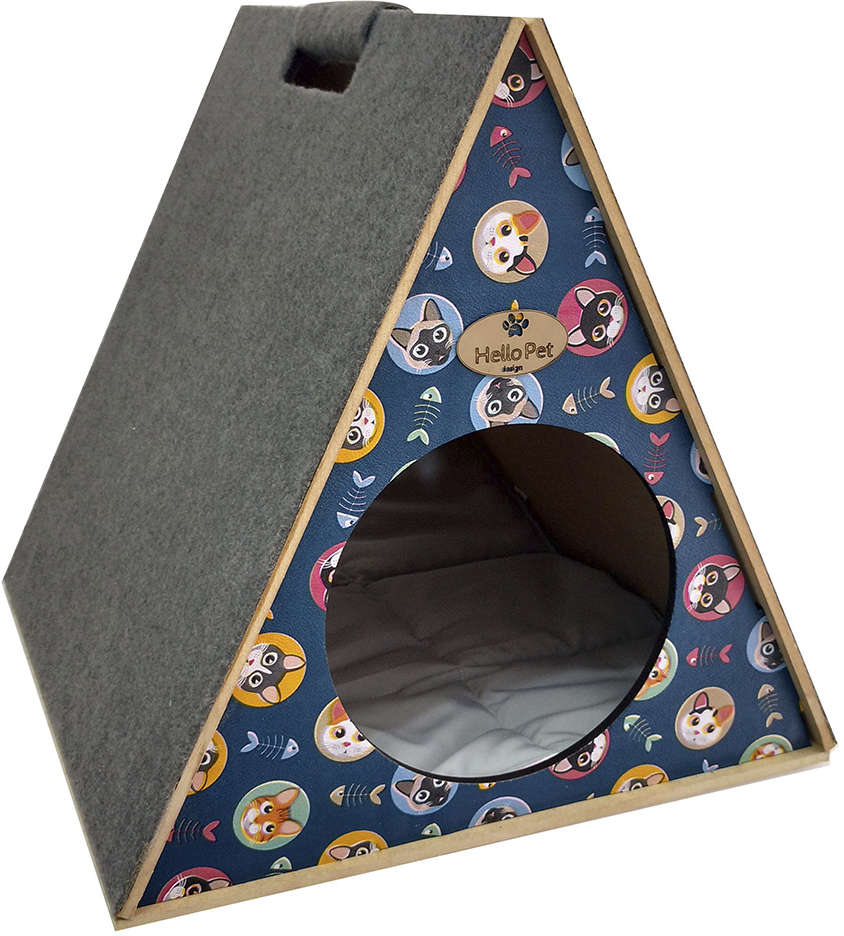 Toquinha com Arranhador Petit para Gatos - Tam. Único