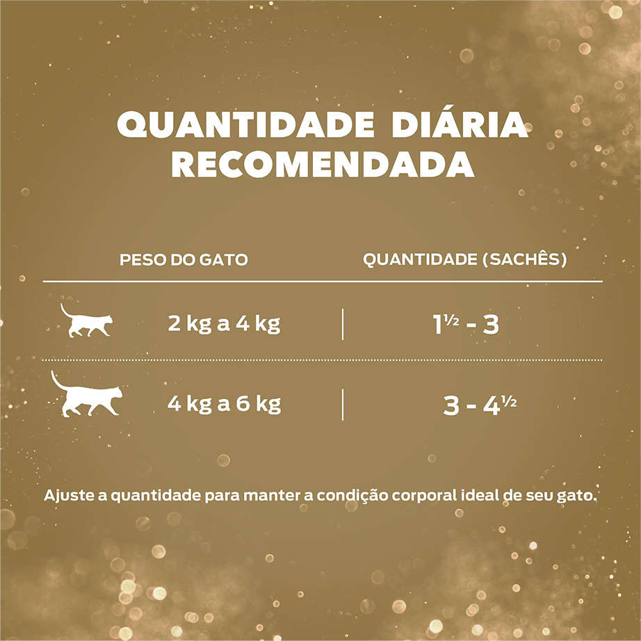 Racão Úmida Nestlé Purina Fancy Feast Sachê Demi Glace com Carne para Gatos Adultos - 85 g