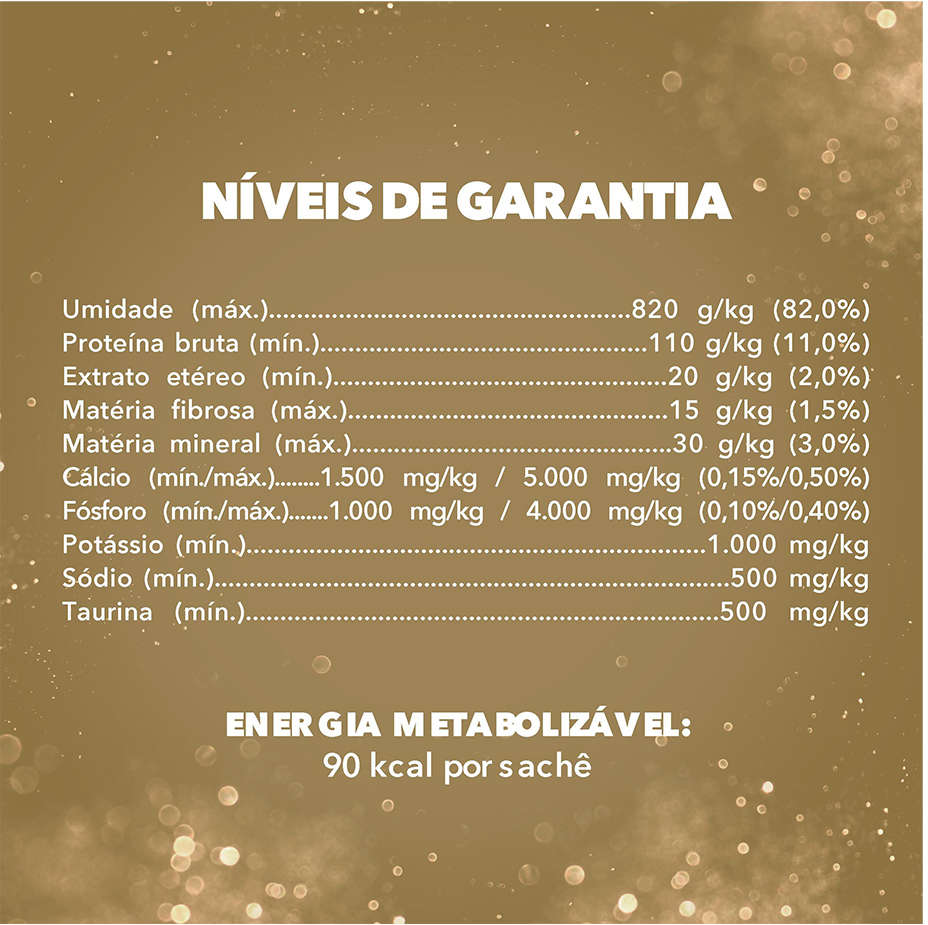 Ração Úmida Nestlé Purina Fancy Feast Sachê Petit Filets com Carne para Gatos Adultos - 85 g