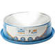 Comedouro Ergonômico NF Pet Mr. Bigode Antiformigas Azul para Gatos