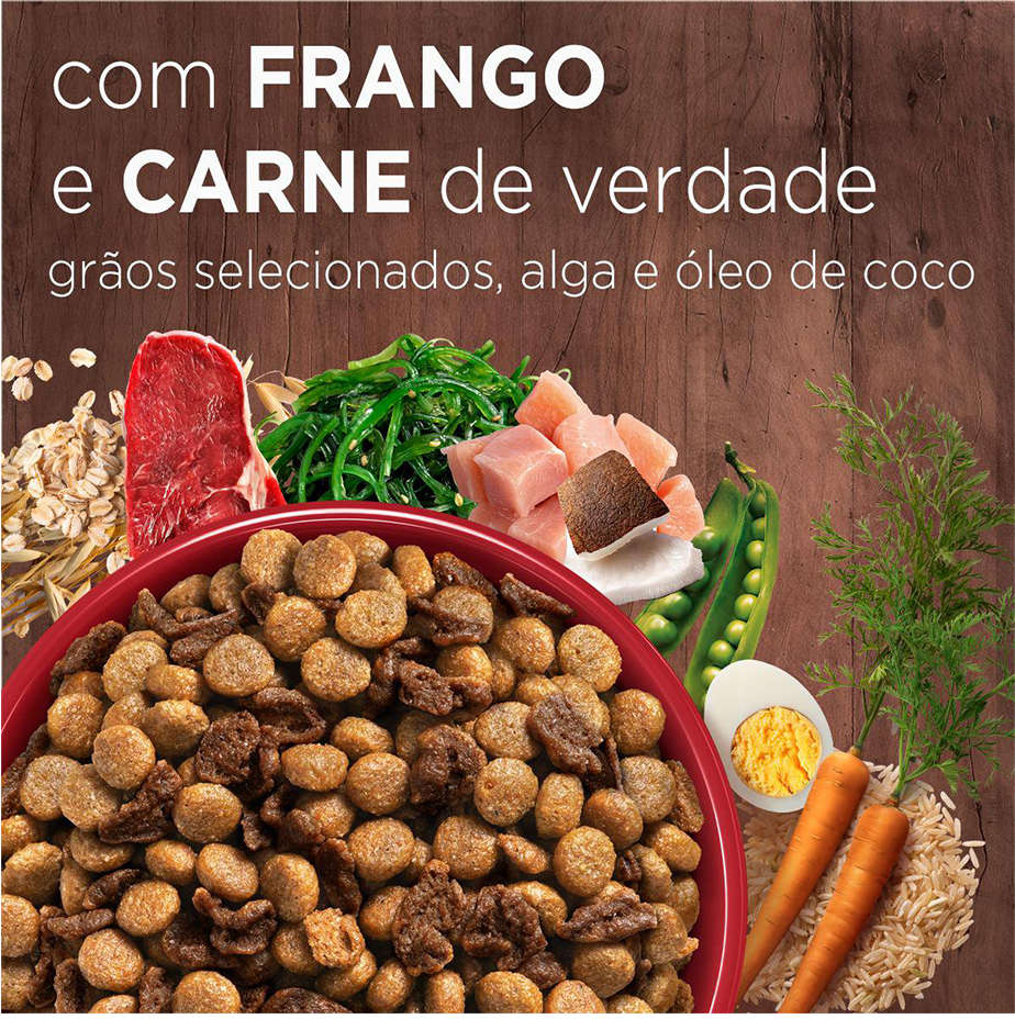 Ração Seca Nestlé Purina One Frango e Carne para Cães Filhotes - 2Kg