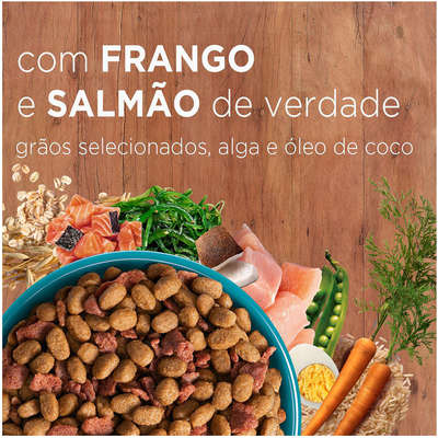 Ração Seca Nestlé Purina One Frango e Salmão para Gatos Adultos