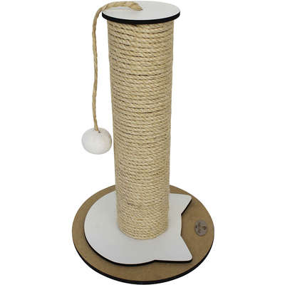Brinquedo Arranhador Sisal Barcelona Branco