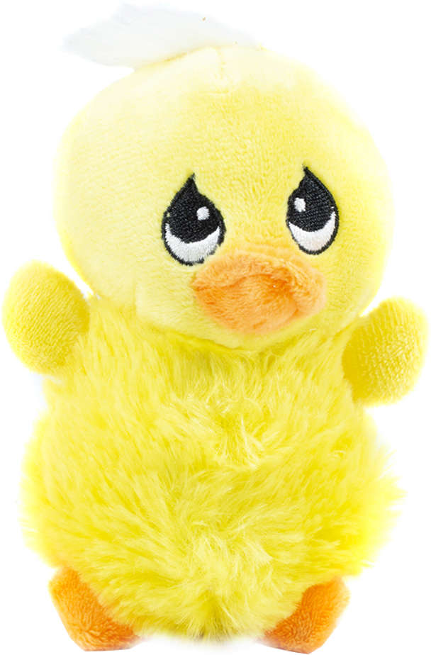 Brinquedo Pelúcia Pintinho Amarelo para Cães - Tam. Único