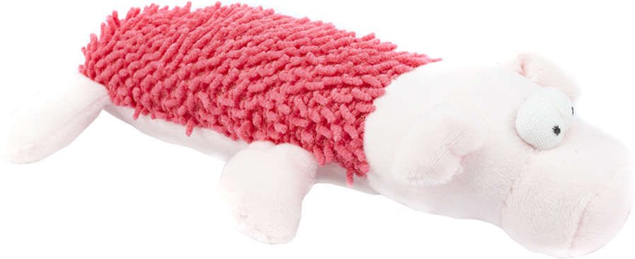 Brinquedo Pelúcia Porquinho Felpudo para Cães - Tam. Único