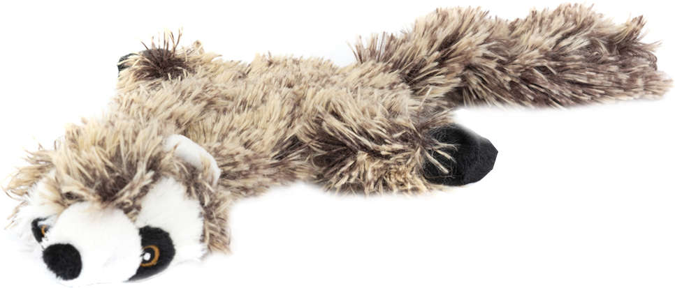 Brinquedo Pelúcia Guaxinim para Cães - Tam. Único