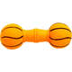 Brinquedo Vinil Halteres Bola de Basquete para Cães