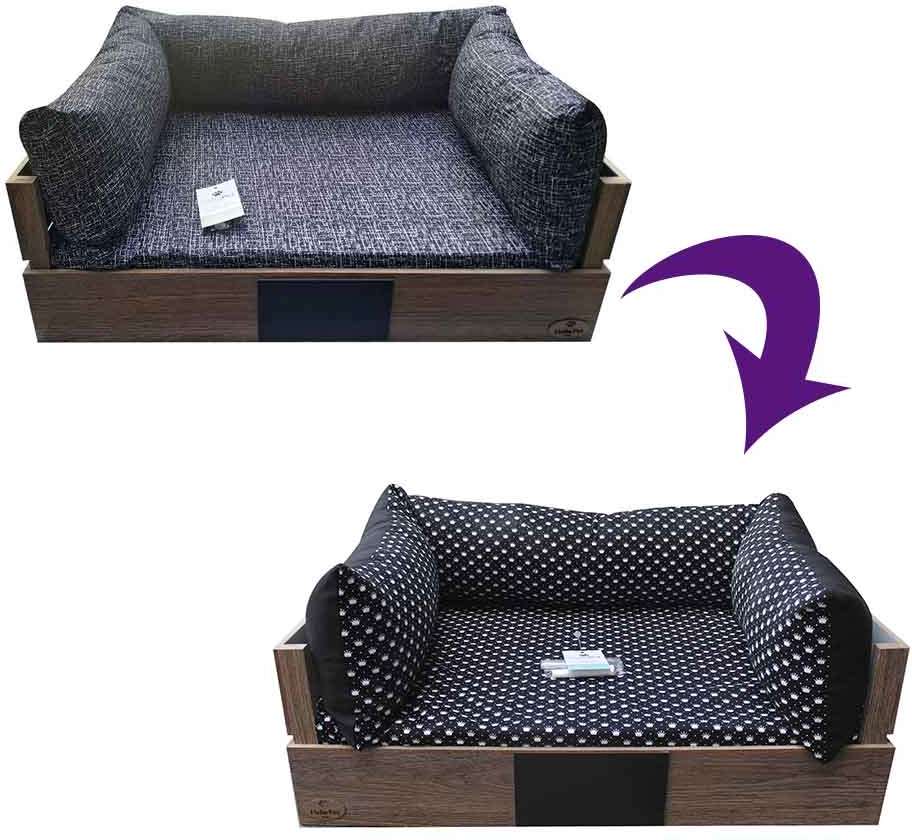 Cama Hello Pet Wood para Cães e Gatos - Tam. Único