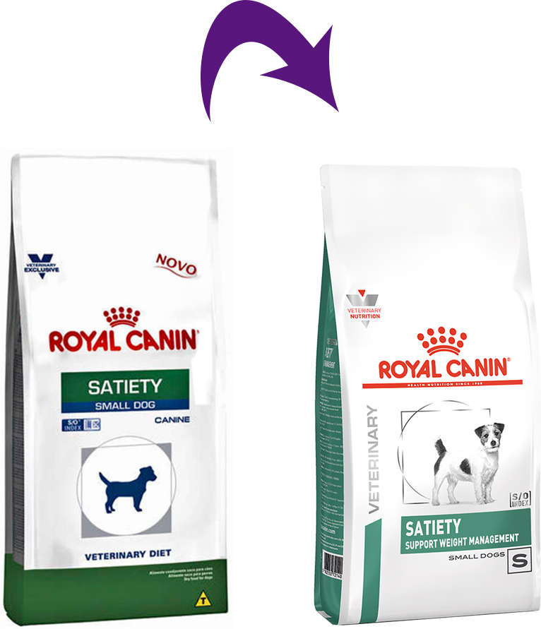 Ração Royal Canin Veterinary Nutrition Satiety para Cães de Raças Pequenas - 1,5Kg