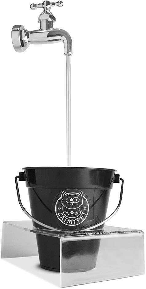 Bebedouro Fonte CatMyPet Torneira MagiCat Black - Bivolt