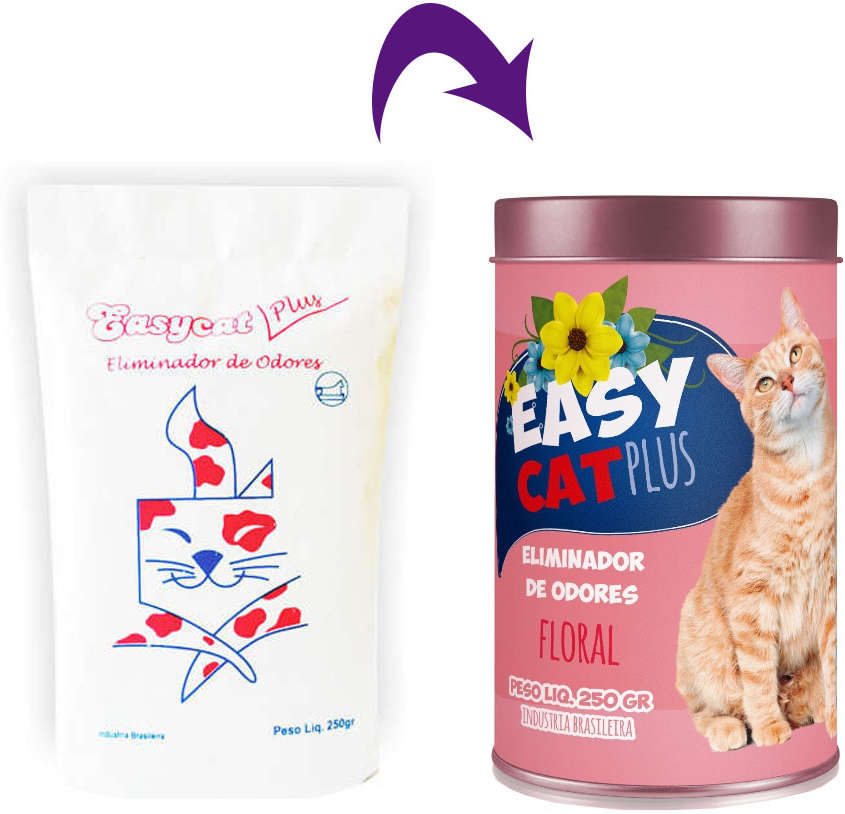 Eliminador de Odor Easycat Plus - 250 g