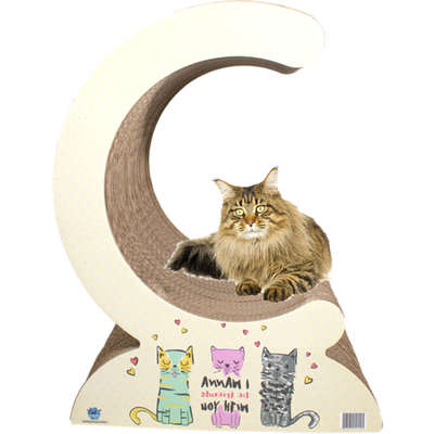Brinquedo Arranhador Pet Star Turquia Bege