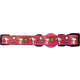 Coleira Snoopy Pink Flower