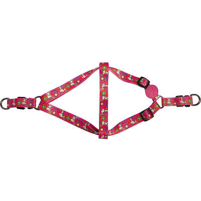 Peitoral Snoopy Pink Flower