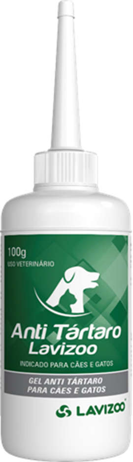 Gel Antitártaro Lavizoo para Cães e Gatos - 100 g