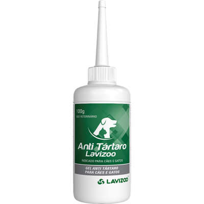 Gel Anti Tártaro Lavizoo para Cães e Gatos
