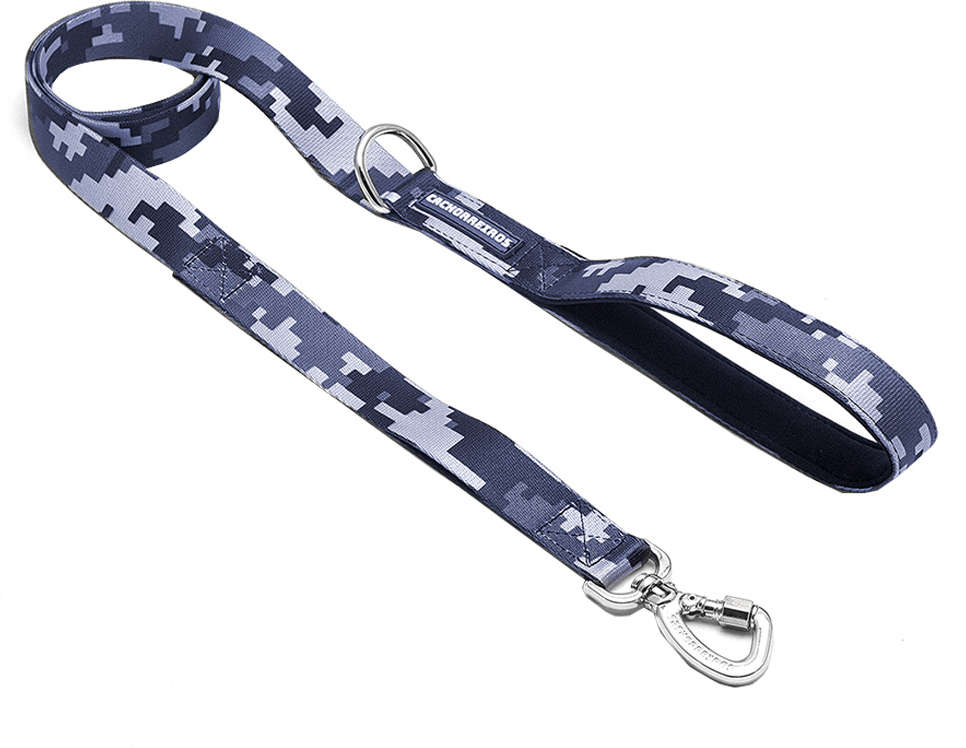 Guia Baby Camuflada Cinza para Cães - Tam. Único