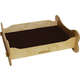 Cama de Madeira Osso para Cães e Gatos