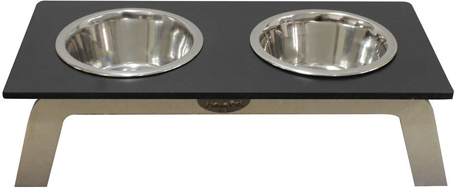 Comedouro Hello Pet Bahamas Preto - Tam. M