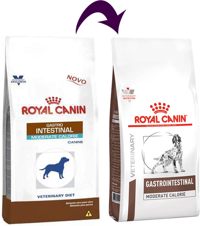 Ração Royal Canin Canine Veterinary Diet Gastro Intestinal Moderate Calorie - 10,1Kg