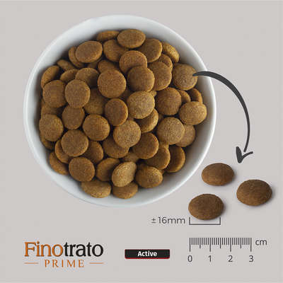 Ração Seca Finotrato Prime Active Premium Especial para Cães Adultos