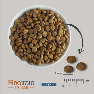 Ração Seca Finotrato Prime Light Premium Especial para Cães Adultos Raças Pequenas e Médias