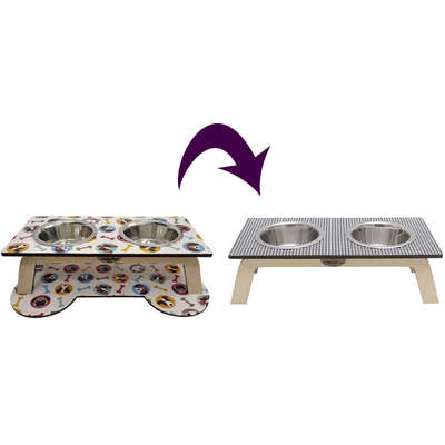 Comedouro Elevado Petit Cão para Cães e Gatos