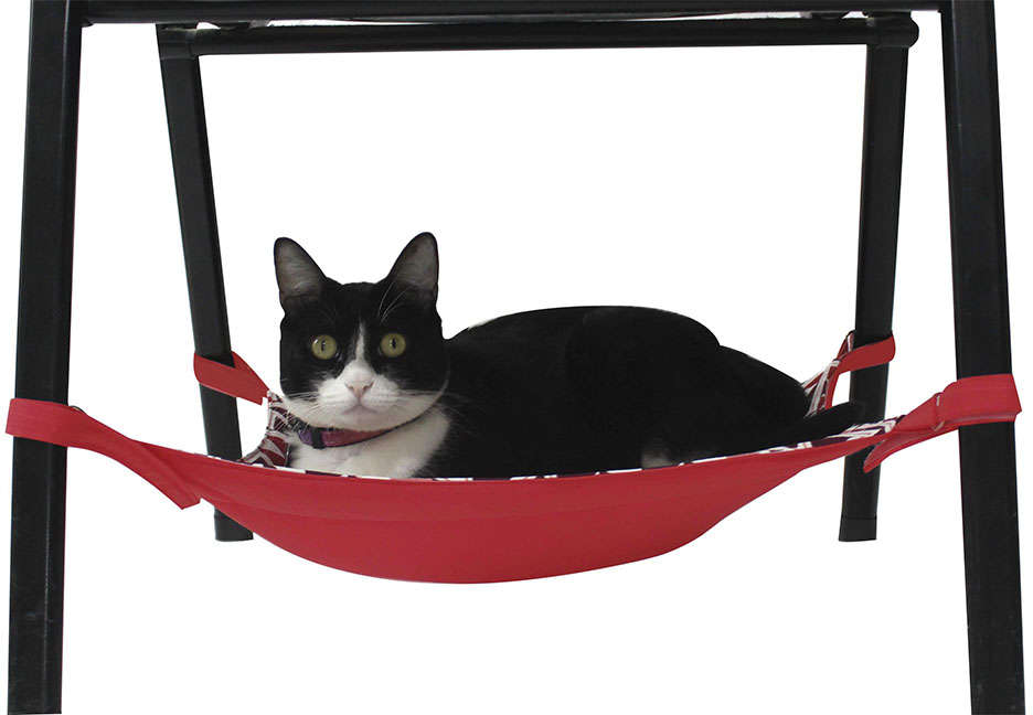 Rede Barcelona Vermelho para Gatos - Tam. Único