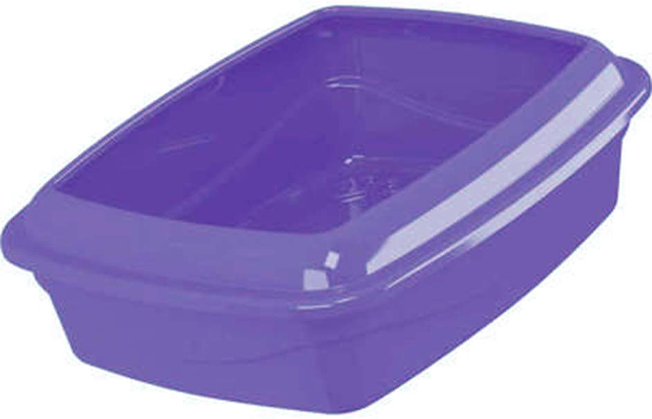 Bandeja Higiênica Alta com Borda Pet Injet Cat Plus Lilás - Tam. G