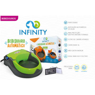 Bebedouro Truqys Infinity Vermelho