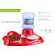 Kit Truqys Pets Bandeja Design+ Bebedouro Automático + Comedouro Inclinado Preto