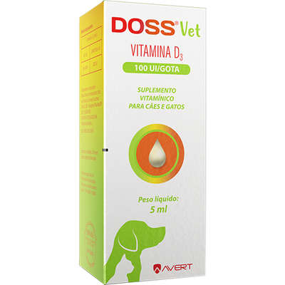 Suplemento Vitamínico Avert Doss Vet 100UI Gota