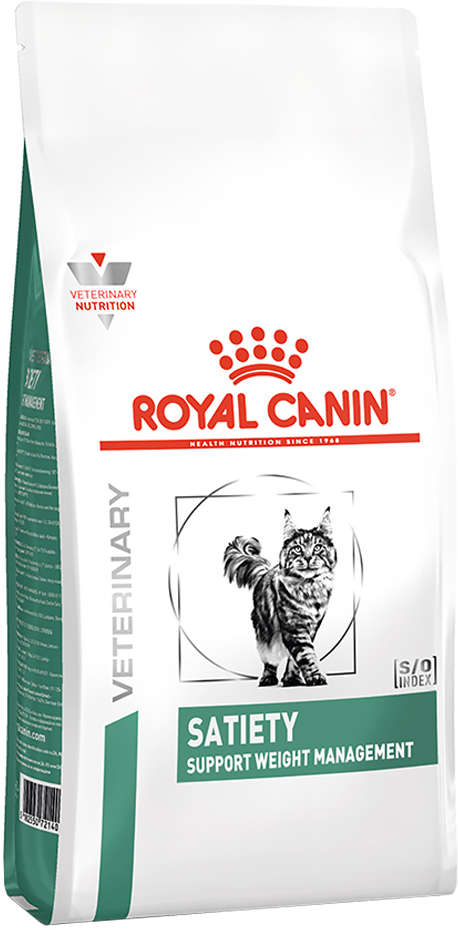 Ração Royal Canin Feline Veterinary Diet Satiety para Gatos Obesos - 4Kg