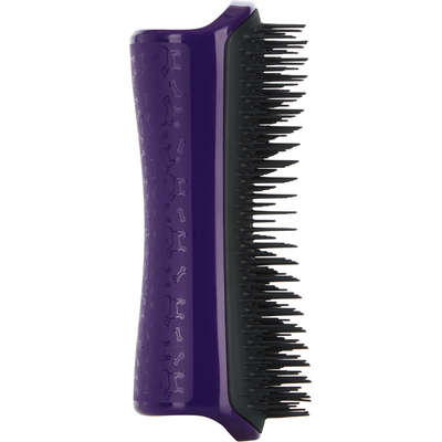 Escova e Rasqueadeira Pet Teezer Deshedding Roxa e Cinza