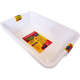 Caixona de Areia Pet Games Branca para Gatos