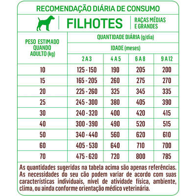 Ração Seca Balance para Cães Filhotes de Médias e Grandes