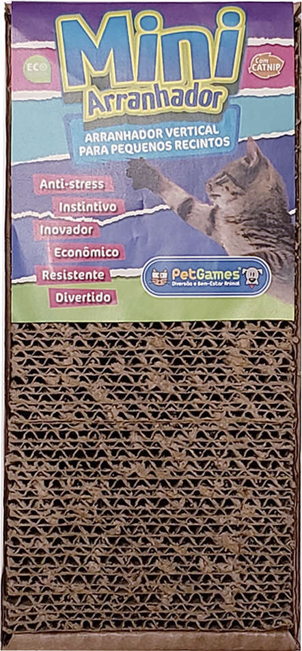 Brinquedo Mini Arranhador Fixação com Arames para Gatos - Tam. Único