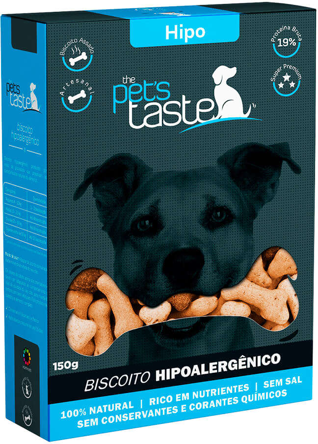 Biscoito The Pet's Taste para Cães Hipoalergênico - 150g