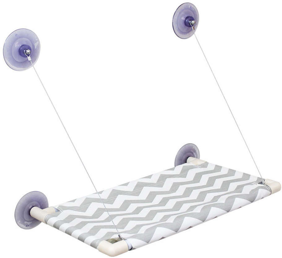 Cama de Janela Catbed Chevron Wave para Gatos - Tam. M
