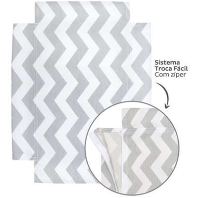 Refil Cama Catbed Chevron Wave para Gatos