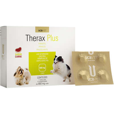 Vermifugo UCBVET Therax Plus para Cães