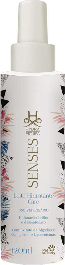 Hydra Pet SPA Senses Leite Hidratante Care para Cães e Gatos - 120 mL