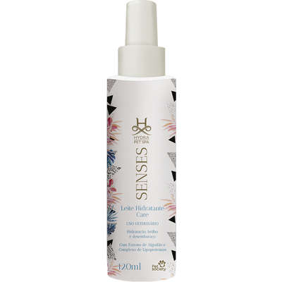 Hydra Pet SPA Senses Leite Hidratante Care para Cães e Gatos