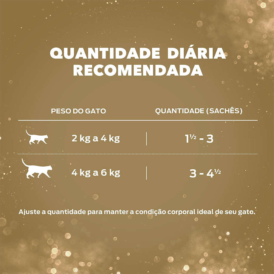 Racão Úmida Nestlé Purina Fancy Feast Sachê Goulash com Peru para Gatos Adultos - 85 g - 45 Unidades