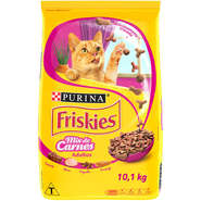 Ração Seca Nestlé Purina Friskies Mix de Carnes para Gatos Adultos - 10,1Kg