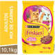 Ração Seca Nestlé Purina Friskies Mix de Carnes para Gatos Adultos