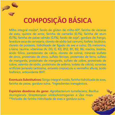 Ração Seca Nestlé Purina Friskies Peixes & Frutos do Mar para Gatos Adultos